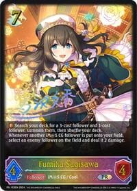Fumika Sagisawa - Shadowverse: Evolve Promo Cards - Shadowverse: Evolve card