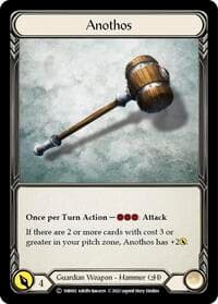 Anothos - Historic Pack 1 Blitz Deck: Bravo - Flesh and Blood TCG card