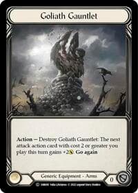 Goliath Gauntlet - Historic Pack 1 Blitz Deck: Bravo - Flesh and Blood TCG card