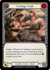 Cartilage Crush (Yellow) - Historic Pack 1 Blitz Deck: Bravo - Flesh and Blood TCG card