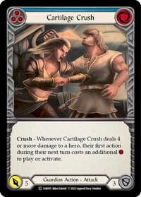 Cartilage Crush (Blue) - Historic Pack 1 Blitz Deck: Bravo - Flesh and Blood TCG card