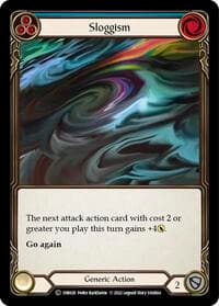 Sloggism (Blue) - Historic Pack 1 Blitz Deck: Bravo - Flesh and Blood TCG card