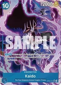 Kaido (OP04-044) (Alternate Art) - Premium Booster -The Best- - One Piece Card Game card
