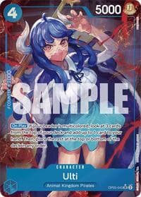 Ulti (Alternate Art) - Premium Booster -The Best- - One Piece Card Game card