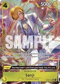 Sanji (OP04-104) (Alternate Art) - Premium Booster -The Best- - One Piece Card Game card