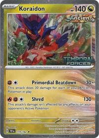 Koraidon - 119/162 (European Promo) - Miscellaneous Cards & Products - Pokemon card