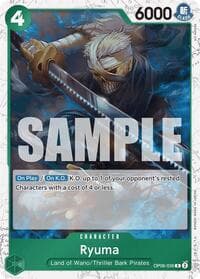 Ryuma (Jolly Roger Foil) - Premium Booster -The Best- - One Piece Card Game card