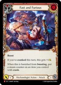 Fast and Furious (Red) - Armory Deck: Dash - Flesh and Blood TCG card