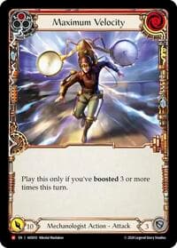 Maximum Velocity - Armory Deck: Dash - Flesh and Blood TCG card