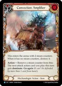 Convection Amplifier (Red) - Armory Deck: Dash - Flesh and Blood TCG card
