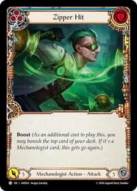 Zipper Hit (Blue) - Armory Deck: Dash - Flesh and Blood TCG card