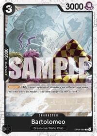 Bartolomeo (OP04-089) (Jolly Roger Foil) - Premium Booster -The Best- - One Piece Card Game card