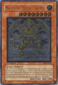 Majestic Mech - Goryu (UTR) - Enemy of Justice - YuGiOh card