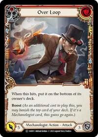 Over Loop (Red) - Historic Pack 1 Blitz Deck: Dash - Flesh and Blood TCG card