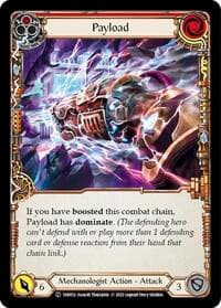 Payload (Red) - Historic Pack 1 Blitz Deck: Dash - Flesh and Blood TCG card