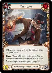 Over Loop (Blue) - Historic Pack 1 Blitz Deck: Dash - Flesh and Blood TCG card