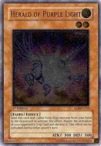 Herald of Purple Light (UTR) - Enemy of Justice - YuGiOh card
