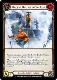 Flock of the Feather Walkers (Red) - Historic Pack 1 Blitz Deck: Dorinthea - Flesh and Blood TCG card