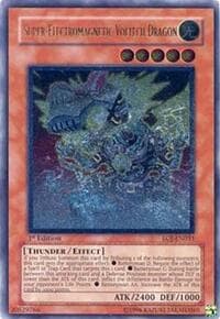 Super-Electromagnetic Voltech Dragon (UTR) - Enemy of Justice - YuGiOh card