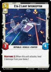 ETA-2 Light Interceptor - Twilight of the Republic - Star Wars: Unlimited card