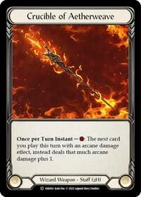 Crucible of Aetherweave - Historic Pack 1 Blitz Deck: Kano - Flesh and Blood TCG card