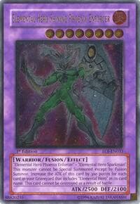 Elemental Hero Shining Phoenix Enforcer (UTR) - Enemy of Justice - YuGiOh card