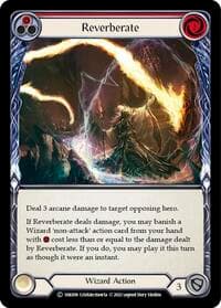 Reverberate (Red) - Historic Pack 1 Blitz Deck: Kano - Flesh and Blood TCG card