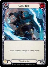Voltic Bolt (Red) - Historic Pack 1 Blitz Deck: Kano - Flesh and Blood TCG card
