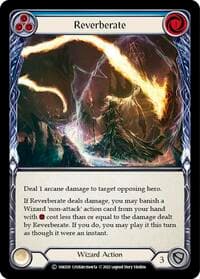 Reverberate (Blue) - Historic Pack 1 Blitz Deck: Kano - Flesh and Blood TCG card