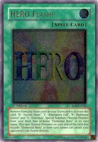 HERO Flash!! (UTR) - Enemy of Justice - YuGiOh card