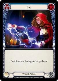 Zap (Blue) - Historic Pack 1 Blitz Deck: Kano - Flesh and Blood TCG card