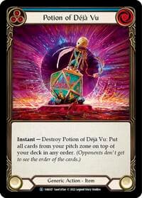 Potion of Deja Vu (Blue) - Historic Pack 1 Blitz Deck: Kano - Flesh and Blood TCG card