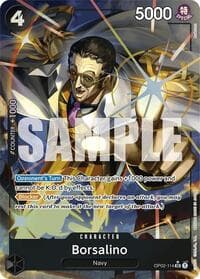 Borsalino (Alternate Art) - Premium Booster -The Best- - One Piece Card Game card