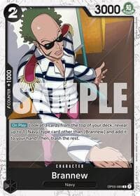 Brannew (Jolly Roger Foil) - Premium Booster -The Best- - One Piece Card Game card