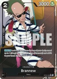 Brannew (Full Art) - Premium Booster -The Best- - One Piece Card Game card