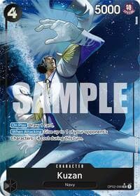Kuzan (OP02-096) (Alternate Art) - Premium Booster -The Best- - One Piece Card Game card