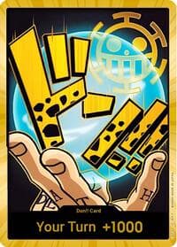 DON!! Card (Trafalgar Law) (Gold) - Premium Booster -The Best- - One Piece Card Game card