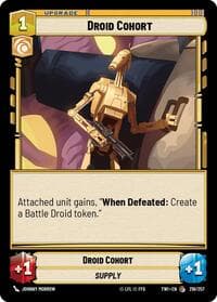 Droid Cohort - Twilight of the Republic - Star Wars: Unlimited card