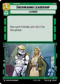 Encouraging Leadership - Twilight of the Republic - Star Wars: Unlimited card