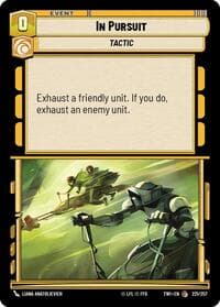 In Pursuit - Twilight of the Republic - Star Wars: Unlimited card