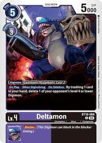 Deltamon - BT19-069 - Release Special Booster 2.0 - Digimon Card Game card