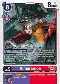 Kimeramon - BT19-070 - Release Special Booster 2.0 - Digimon Card Game card