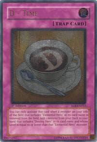 D - Time (UTR) - Enemy of Justice - YuGiOh card