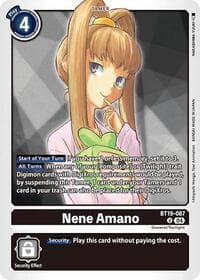 Nene Amano - Release Special Booster 2.0 - Digimon Card Game card