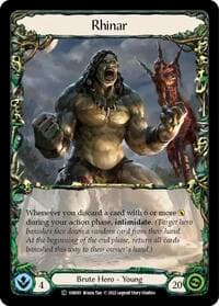 Rhinar - Historic Pack 1 Blitz Deck: Rhinar - Flesh and Blood TCG card