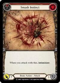 Smash Instinct (Red) - Historic Pack 1 Blitz Deck: Rhinar - Flesh and Blood TCG card