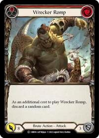 Wrecker Romp (Red) - Historic Pack 1 Blitz Deck: Rhinar - Flesh and Blood TCG card