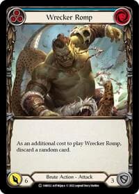 Wrecker Romp (Blue) - Historic Pack 1 Blitz Deck: Rhinar - Flesh and Blood TCG card