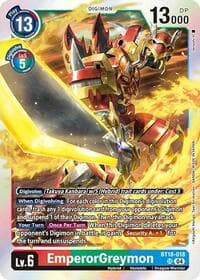 EmperorGreymon - Release Special Booster 2.0 - Digimon Card Game card