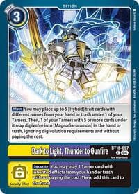 Dark to Light, Thunder to Gunfire - Release Special Booster 2.0 - Digimon Card Game card